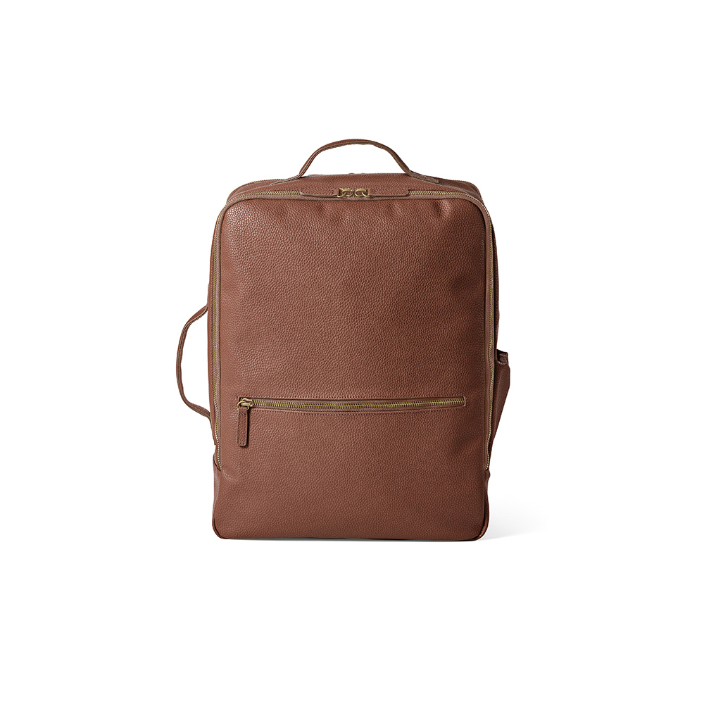 Sac à dos personnalisable 17" - Paris Marron foncé